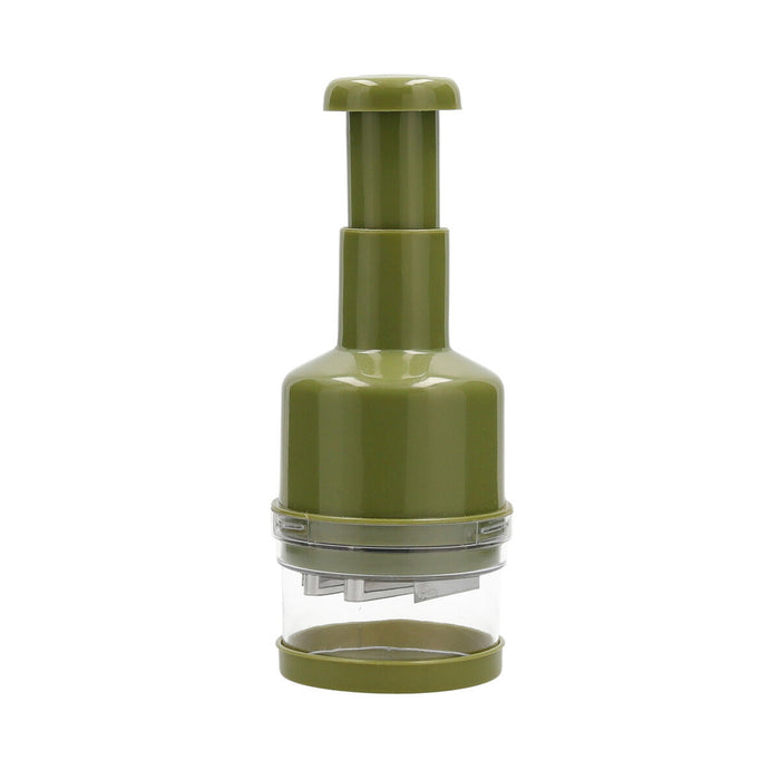 Tocător Quid Naturalia Manual Verde Metal 8,2 x 23 cm