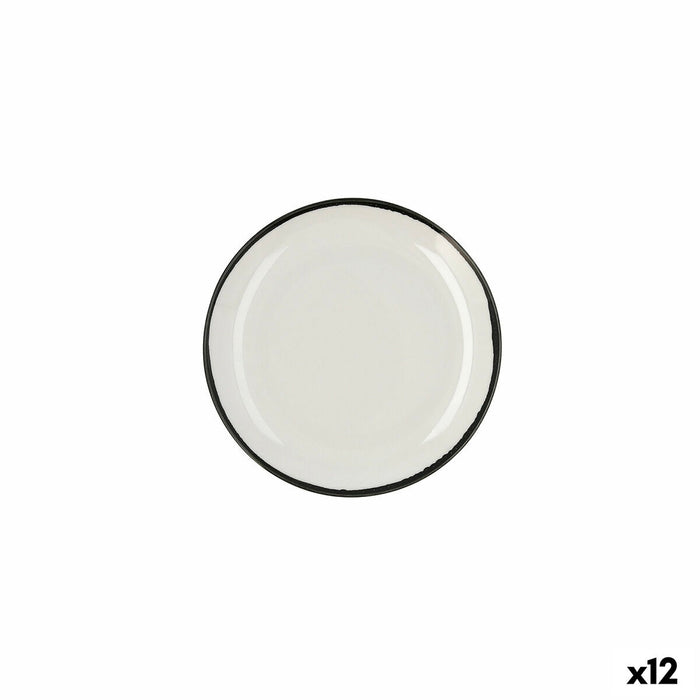 Platou Plat Ariane Vital Filo Alb Ceramică Ø 21 cm (12 Unități)