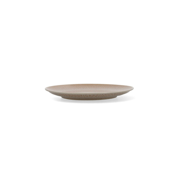 Platou Plat Ariane Porous Bej Ceramică Ø 21 cm (12 Unități)