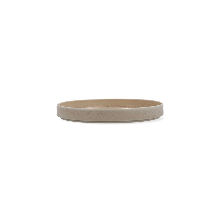 Platou Plat Ariane Porous Bej Ceramică Ø 21 cm (4 Unități)