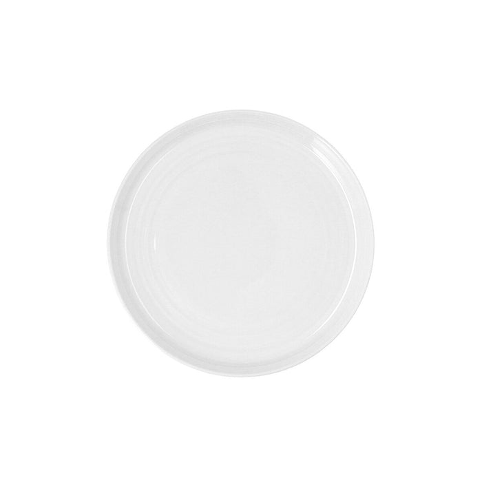 Platou Plat Ariane Artisan Alb Ceramică Ø 27 cm (6 Unități)