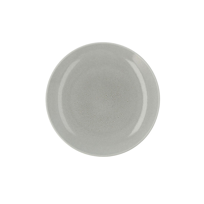 Platou Plat Ariane Porous Verde Ceramică Ø 27 cm (6 Unități)