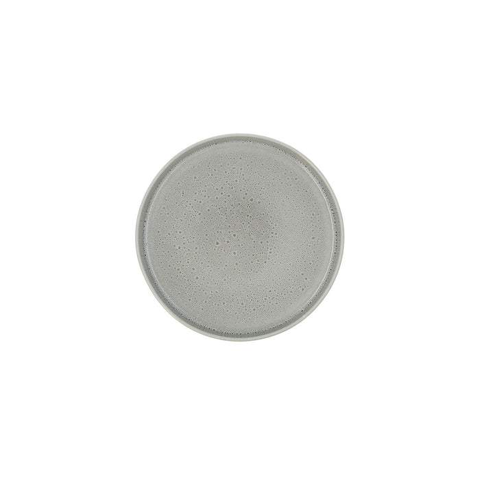 Platou Plat Ariane Porous Verde Ceramică Ø 21 cm (4 Unități)