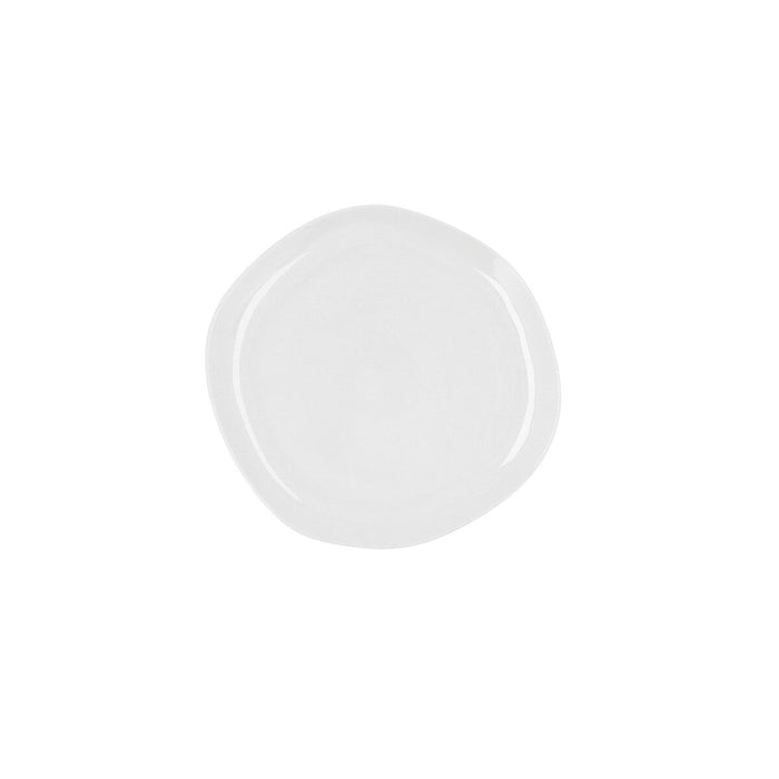Platou Plat Ariane Earth Alb Ceramică Ø 21 cm (12 Unități)