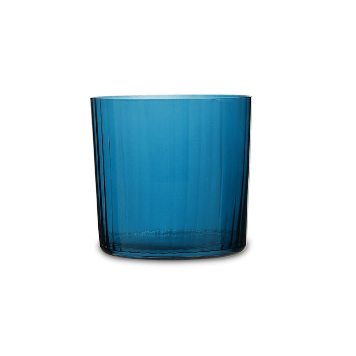 Pahar Bohemia Crystal Optic Turquoise Sticlă 350 ml (6 Unități)