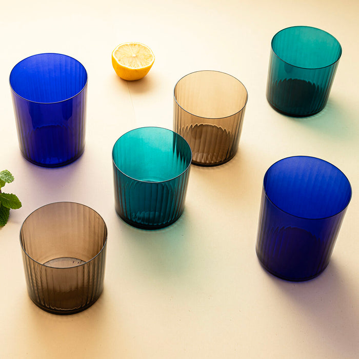 Pahar Bohemia Crystal Optic Gri Sticlă 350 ml (6 Unități)