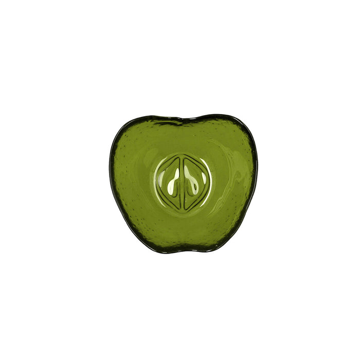 Bol Quid Acid Măr 13 x 11,5 x 6 cm Verde Sticlă (6 Unități)