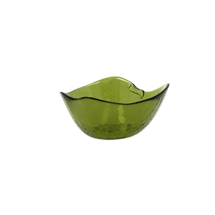 Bol Quid Acid Măr 13 x 11,5 x 6 cm Verde Sticlă (6 Unități)