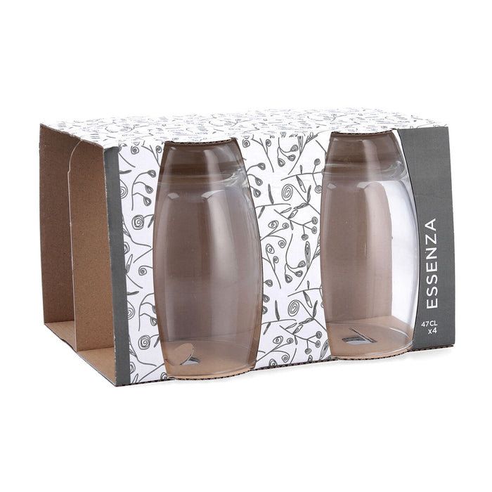 Set de pahare Essenza Transparent Sticlă 470 ml (4 Unități)