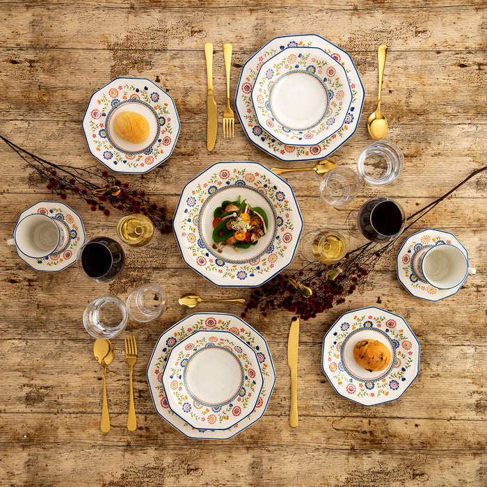 Set de Veselă Queen´s By Churchill Bengal Multicolor Ceramică 12 Piese