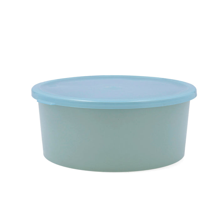 Cutie rotundă pentru prânz cu capac Quid Inspira 1,34 L Verde Plastic