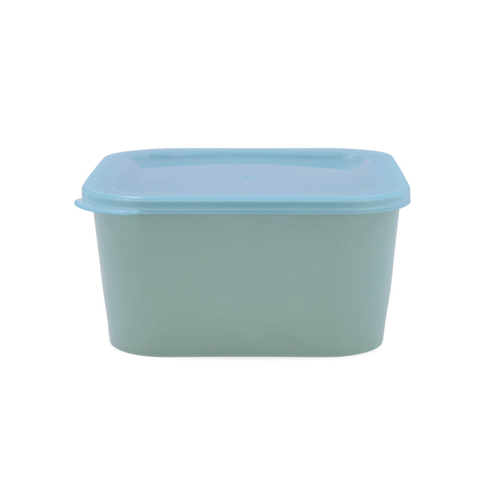 Cutie pătrată pentru prânz cu capac Quid Inspira 1,3 L Verde Plastic