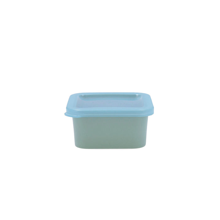 Cutie pătrată pentru prânz cu capac Quid Inspira 200 ml Verde Plastic