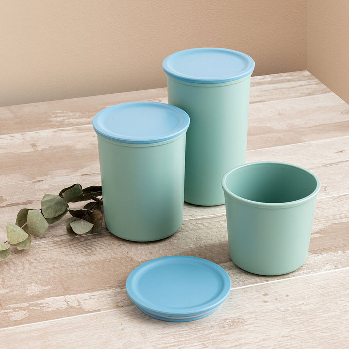 Staniu Quid Inspira Cu Capac 1 L Verde Plastic (12 Unități)