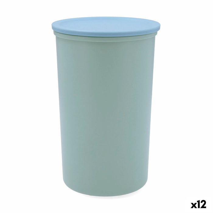 Staniu Quid Inspira Cu Capac 1 L Verde Plastic (12 Unități)