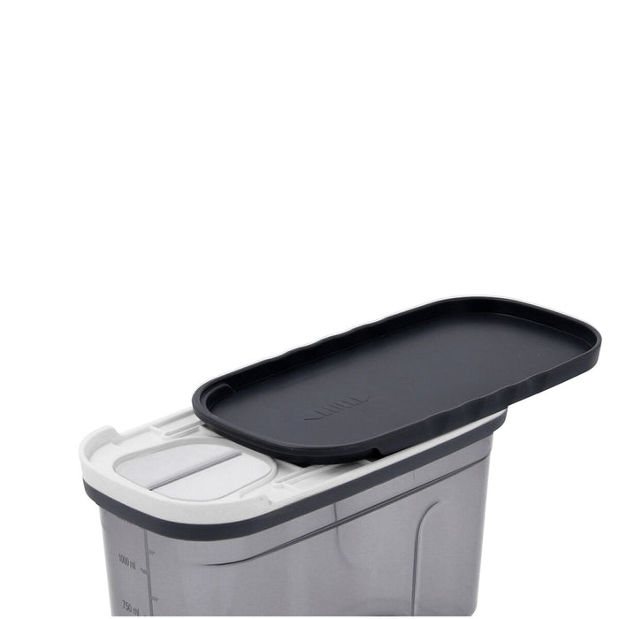 Staniu Quid City Cu Capac Dozator 1,2 L Gri Plastic (12 Unități)