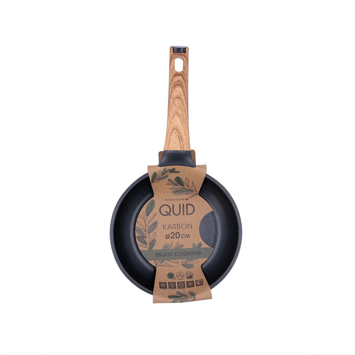 Tigaie Quid Karbon Aluminiu turnat Negru 20 cm