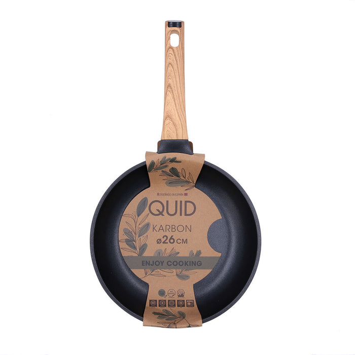 Tigaie Quid Karbon Aluminiu turnat Negru 26 cm