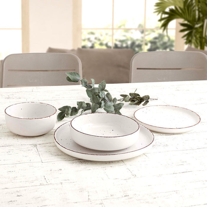 Castron Quid Duna Bej Ceramică 15 x 15 cm (6 Unități)
