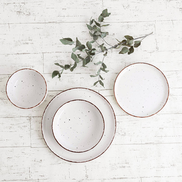 Castron Quid Duna Bej Ceramică 15 x 15 cm (6 Unități)