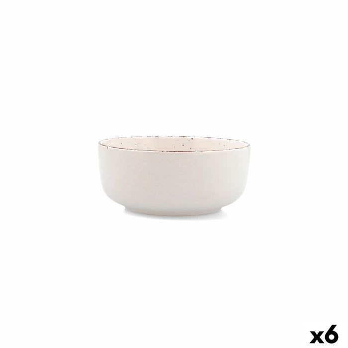 Castron Quid Duna Bej Ceramică 15 x 15 cm (6 Unități)