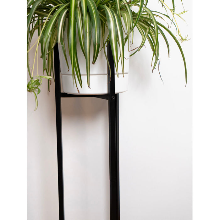 Suport pentru ghivece Vinthera Moa Oțel Negru 24 x 80,5 cm