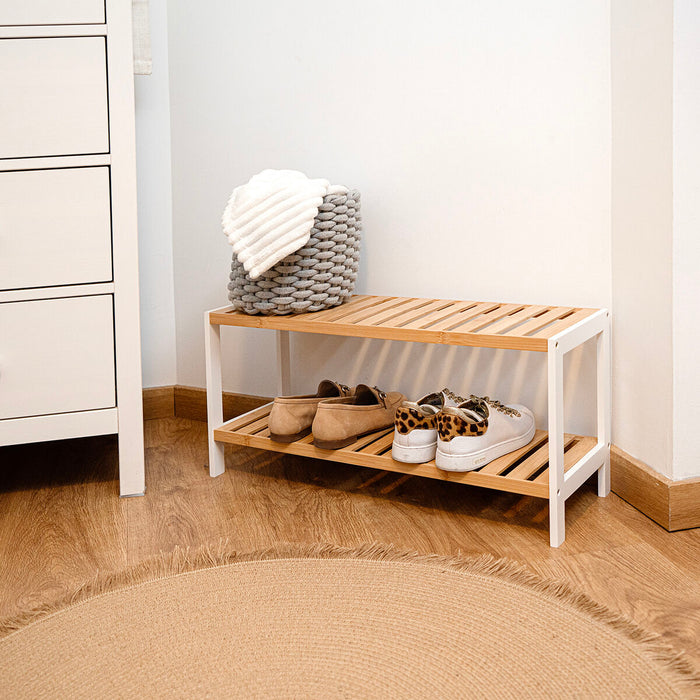 Pantofar Vinthera Moa Natural Lemn 50 x 16 x 26 cm