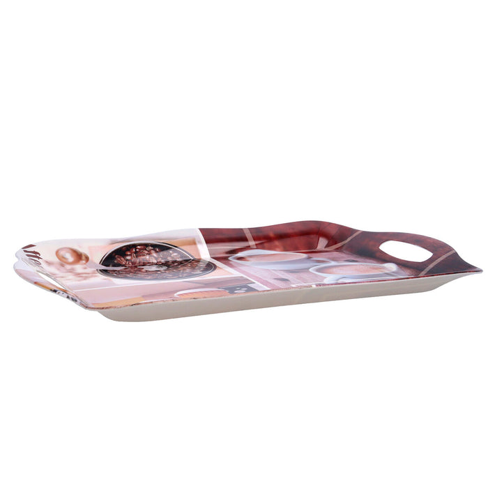 Tavă pentru micul dejun Quid Habitat Multicolor Plastic 42 x 29 x 2,3 cm