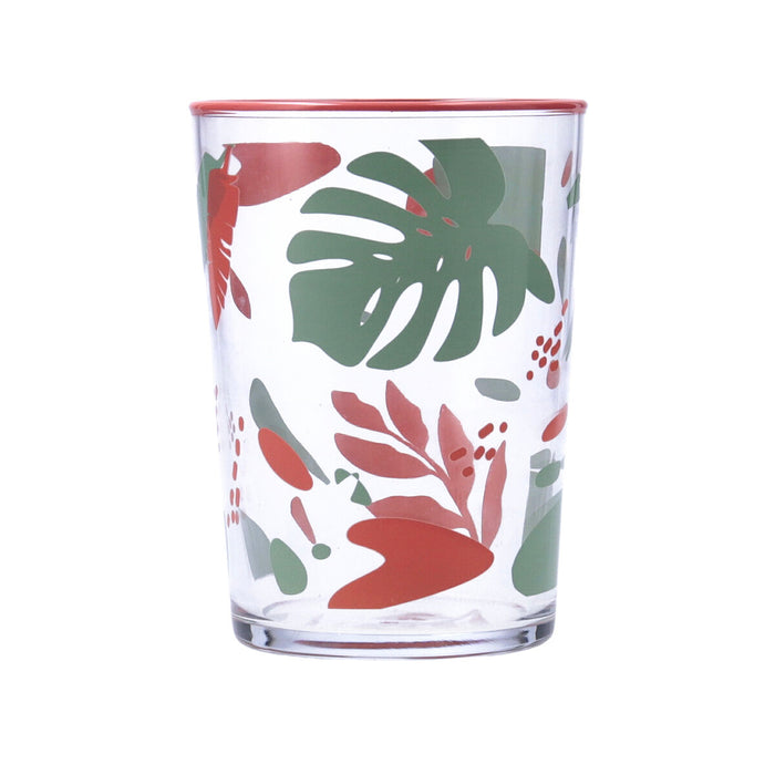 Pahar Quid Kaleido Multicolor Sticlă Frunze 510 ml (6 Unități)