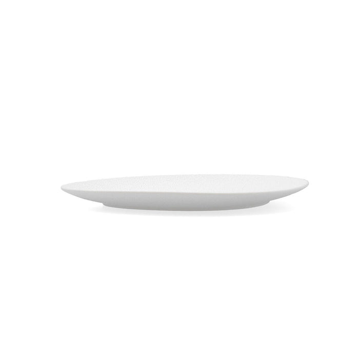 Platou Plat Bidasoa Fosil Alb Ceramică Oval 28 x 24,8 x 2,5 cm (6 Unități)