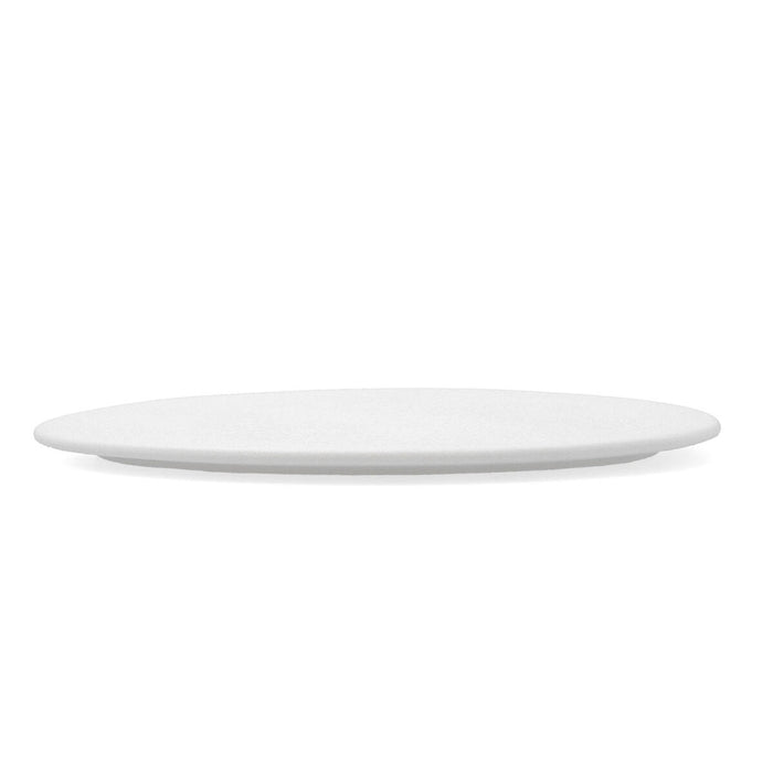 Tavă pentru gustari Bidasoa Fosil Alb Ceramică Oxid de aluminiu 25,2 x 24,8 x 1,2 cm (6 Unități)