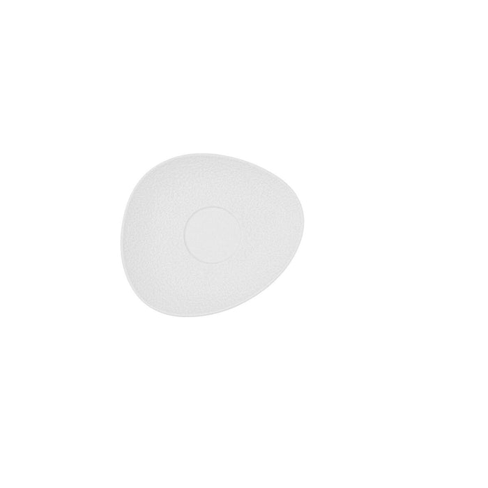 Farfurie Bidasoa Fosil Alb Ceramică Oxid de aluminiu 13,3 x 11,6 x 1,7 cm Cafea (12 Unități)