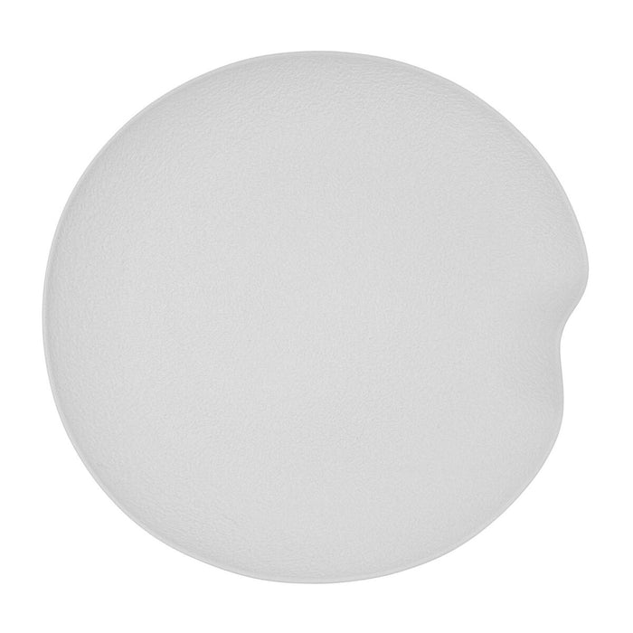 Tavă pentru gustari Bidasoa Fosil Alb Ceramică Oxid de aluminiu 31,4 x 31,2 x 4 cm (4 Unități)