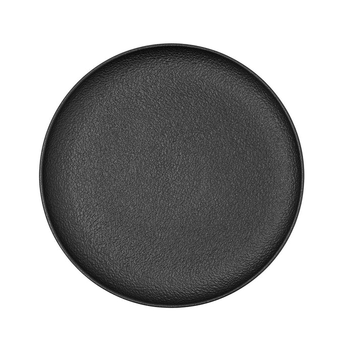 Platou Plat Bidasoa Fosil Negru Ceramică 26,5 x 26,4 x 2,3 cm (6 Unități)