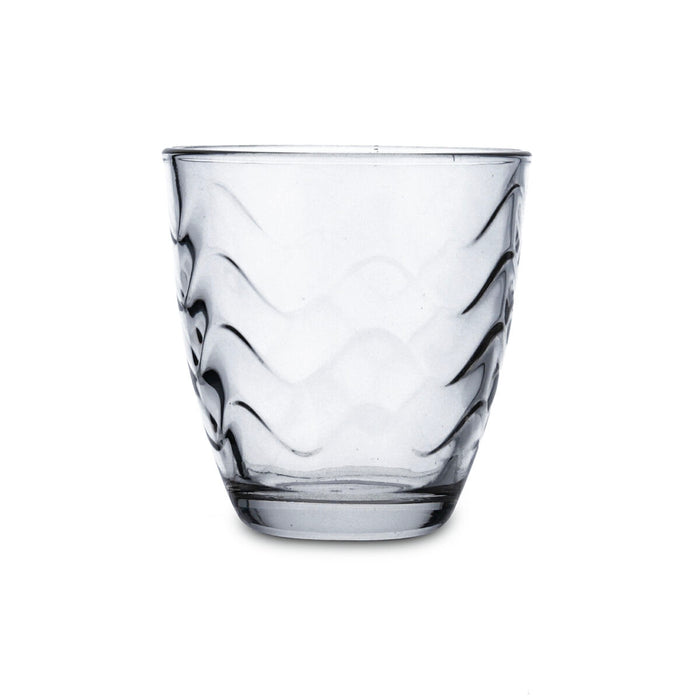 Set de pahare Quid Waves Transparent Sticlă 260 ml (6 Unități)