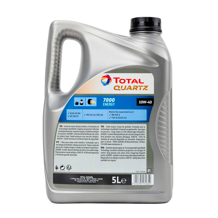 Ulei motor auto Total 7000 ENERGY 10W40 5 L