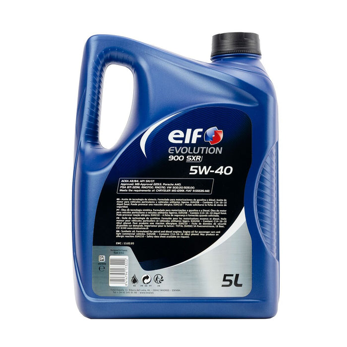 Ulei motor auto Elf Evolution 900 SXR 5W40 5 L