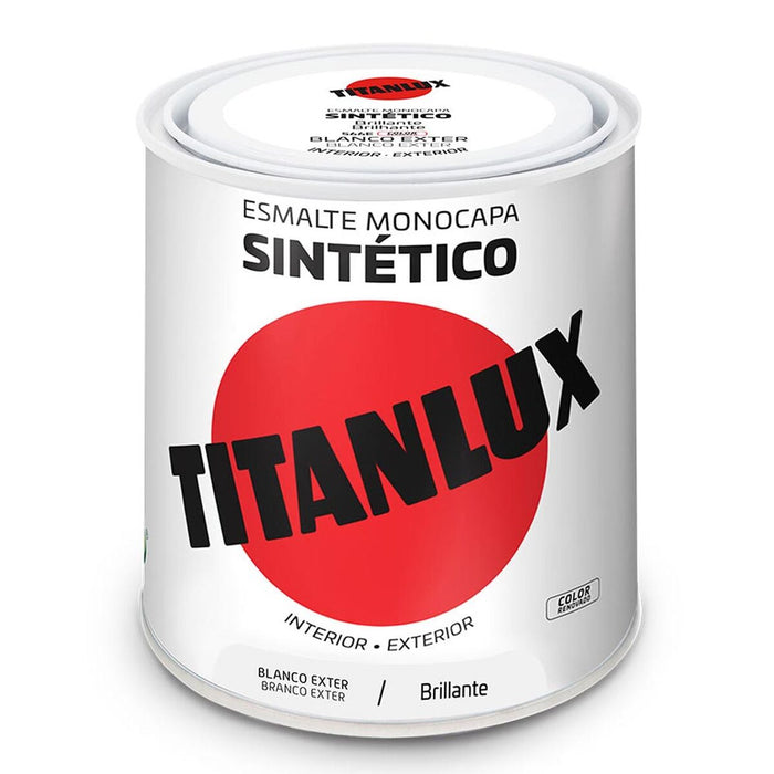 Email sintetic Titanlux 5809021 250 ml Alb