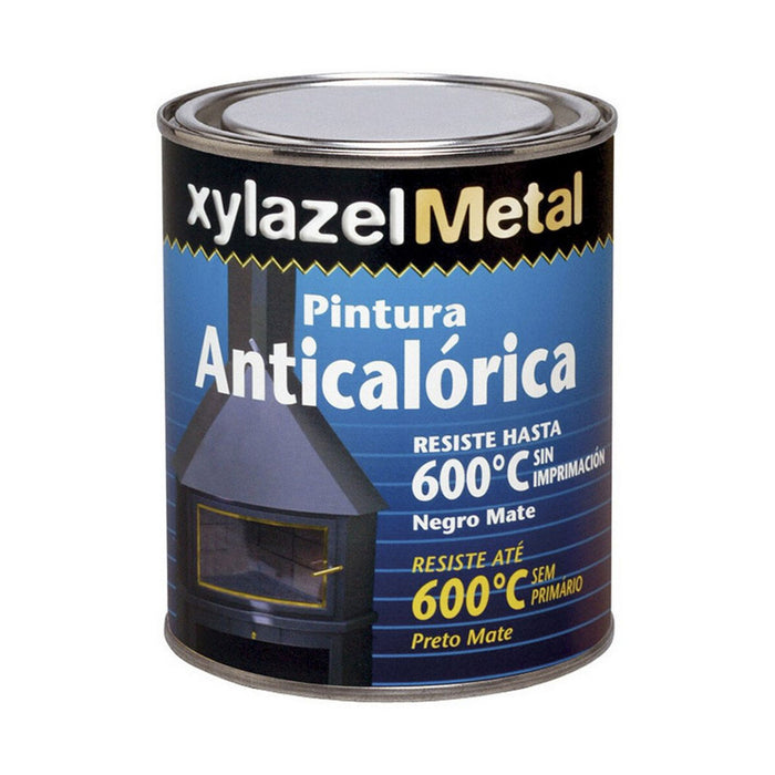 Vopsea anti-încălzire OXIRITE 5398040 Metal Negru 375 ml