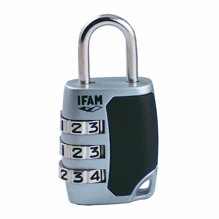 Lacăt cu cifru IFAM C25S Zinc Oțel cromat (2,6 cm)