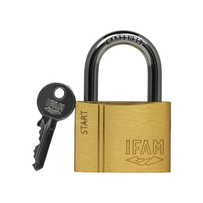 Lacăt cu cheie IFAM SR50 Alamă Oțel 1,38 x 4,77 x 3,5 cm