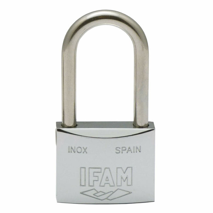 Lacăt cu cheie IFAM INOX 50AL Oțel inoxidabil Lung (5 cm)