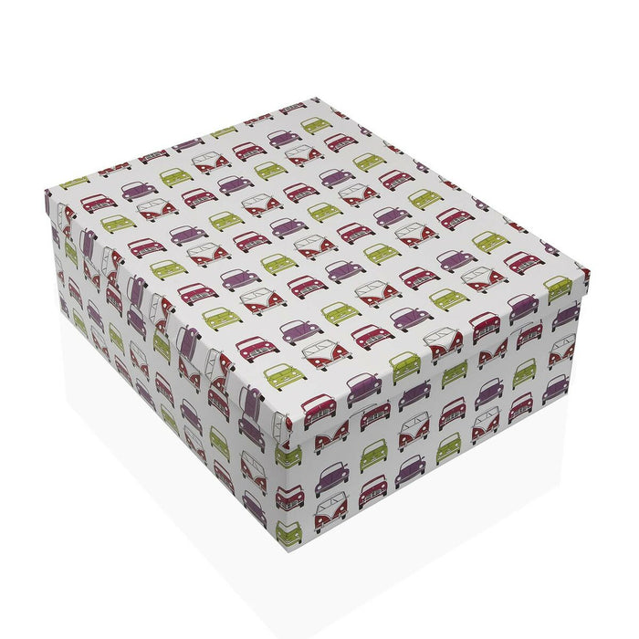 Set de cutii de depozitare, cu posibilitate de stivuire Versa Mașină
