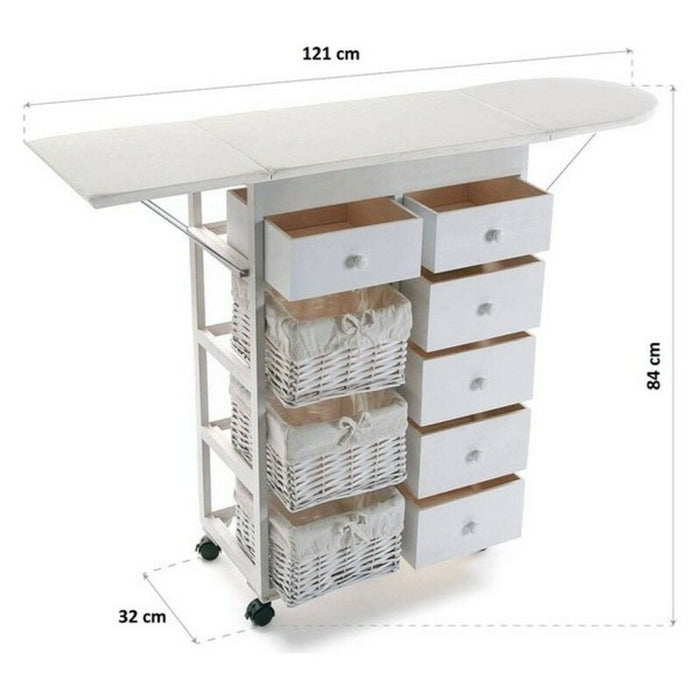 Mobilă Laterală Versa Lemn (32 x 84 x 121 cm)
