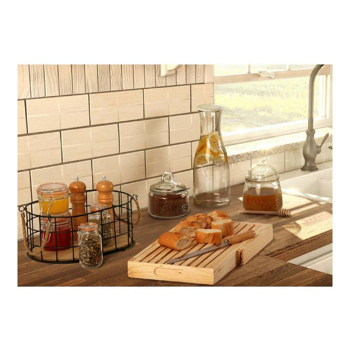 Borcan din Sticlă Versa 21250010 11,5 x 12 x 11,5 cm Geam (11,5 x 12 x 11,5 cm)
