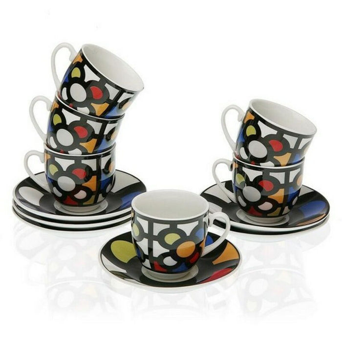 Set de Căni de Cafea Versa 100 ml Porțelan