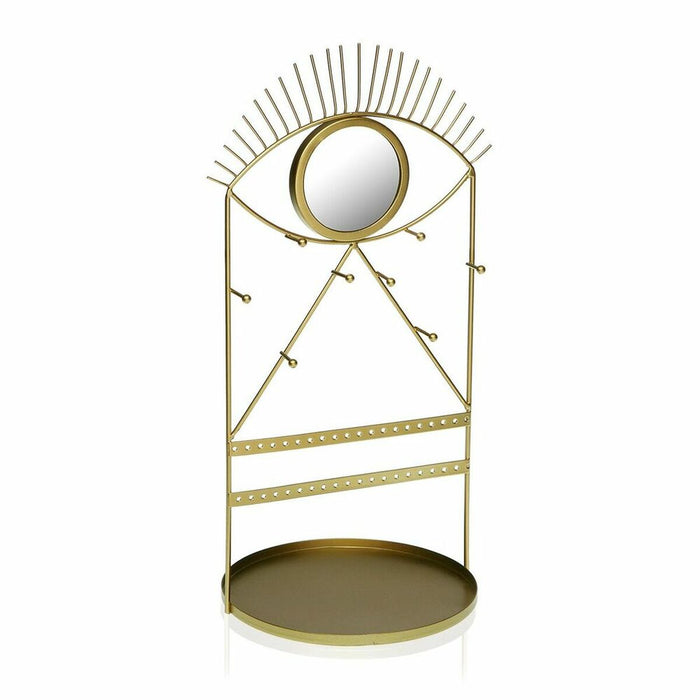 Suport de Bijuterii cu Picior Versa Oglindă Multicolor Metal 20,5 x 38 x 17,5 cm (20,5 x 38 x 17,5 cm)