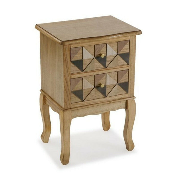 Noptieră Versa Elva Lemn Lemn MDF/Lemn de brad (33,5 x 67 x 45 cm)
