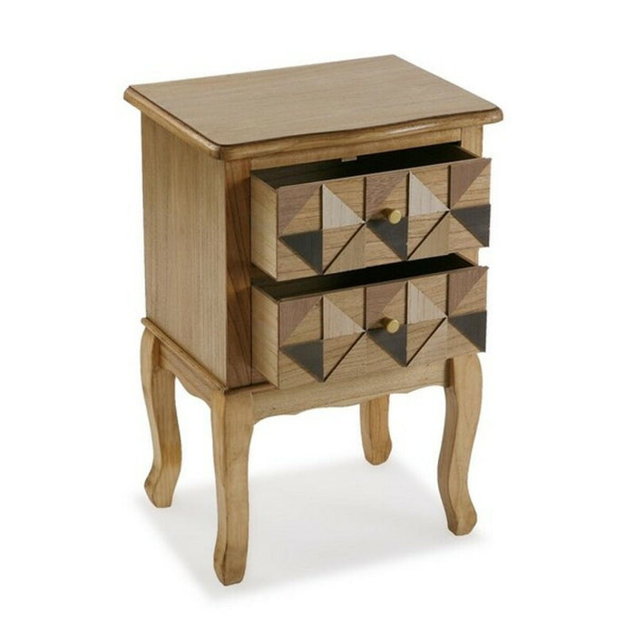 Noptieră Versa Elva Lemn Lemn MDF/Lemn de brad (33,5 x 67 x 45 cm)
