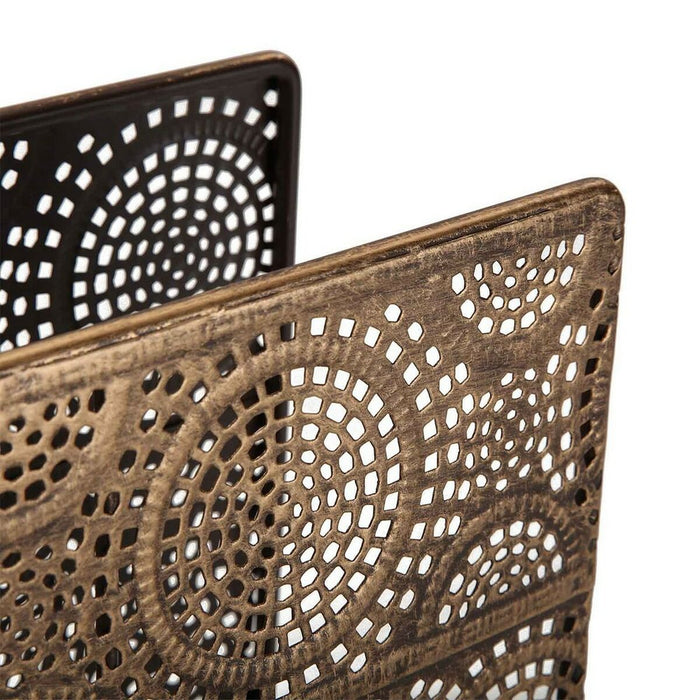 Suport pentru reviste Cupru Metal (10,2 x 30,5 x 40 cm)